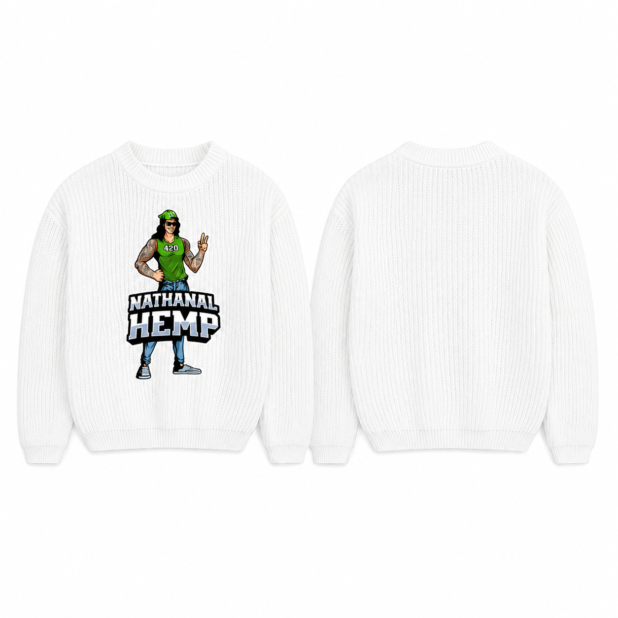 Nathanal Hemp Character Knit Sweater