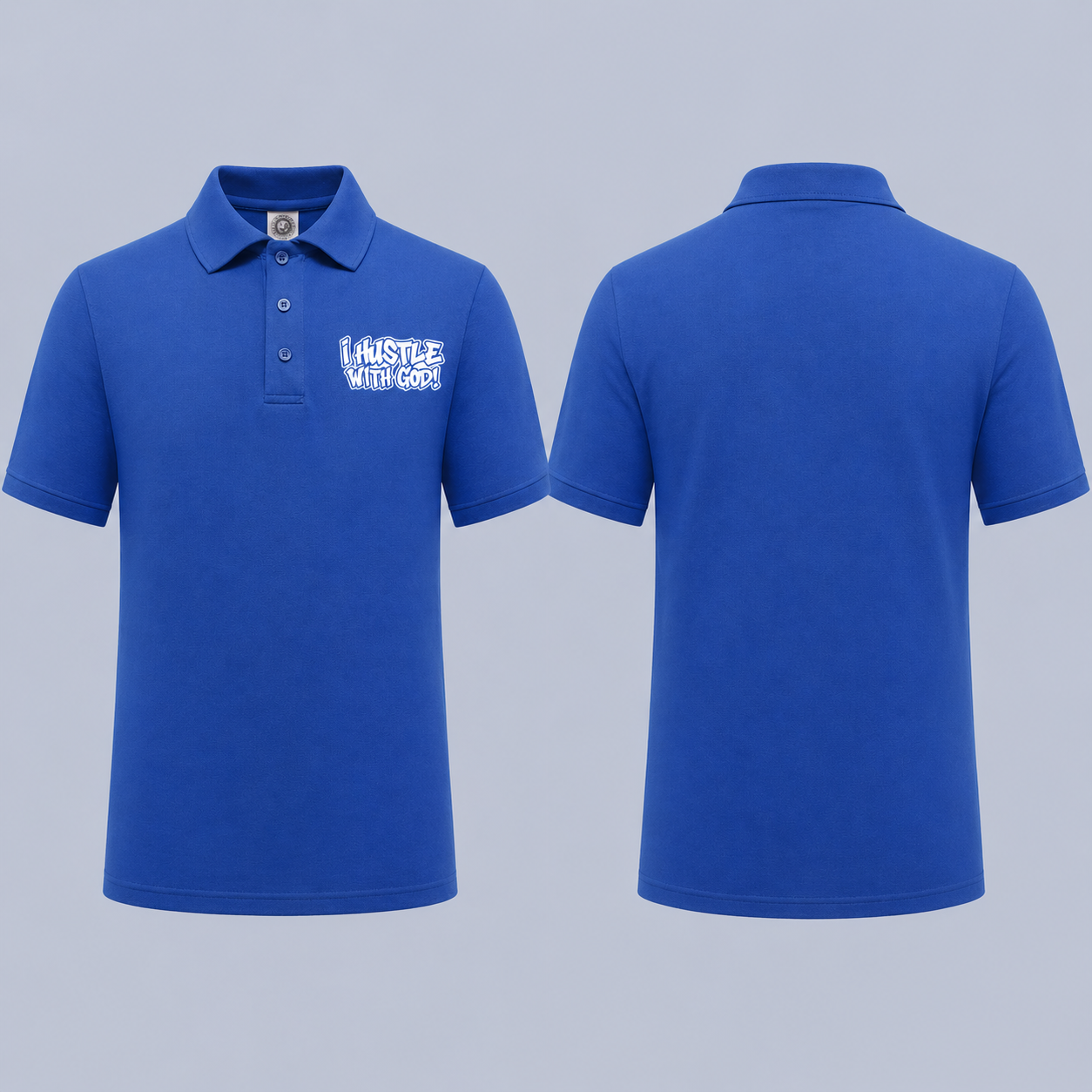 Hustle With God Polo Shirt