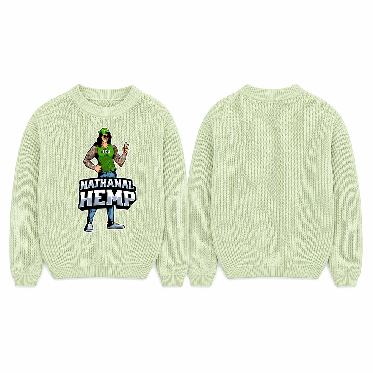 Nathanal Hemp Character Knit Sweater