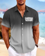 Lapel Button Short Sleeved Shirt