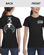 Angel Nurse Wings Graphic T-Shirt – Back Print Streetwear Tee