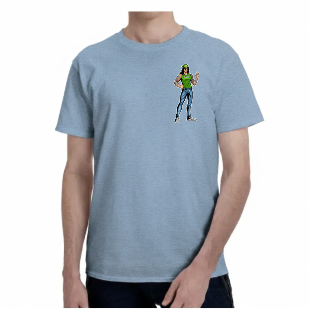 420 Character Minimal Graphic T-Shirt