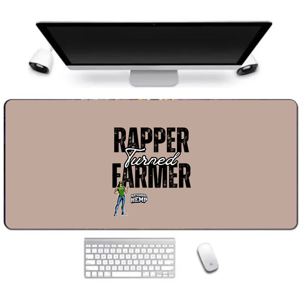 Rapper Turned Farmer Extended Mouse Pad
