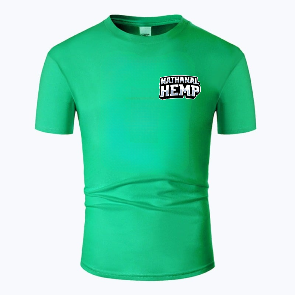 Nathanal Hemp Minimal Logo T-Shirt