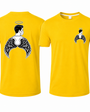 Minimal Angel Hoodie Streetwear T-Shirt – Front & Back Graphic Tee