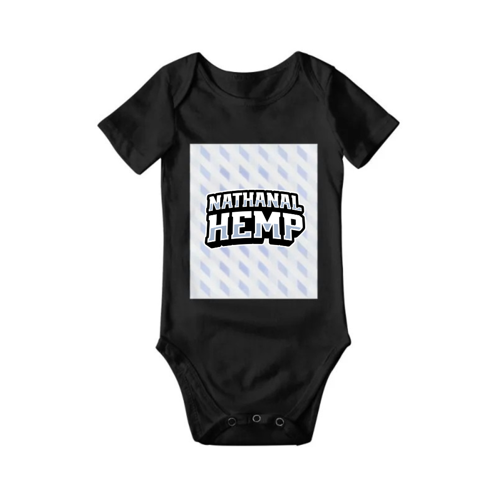 Nathanal Hemp Baby Onesie – Cute Graphic Bodysuit