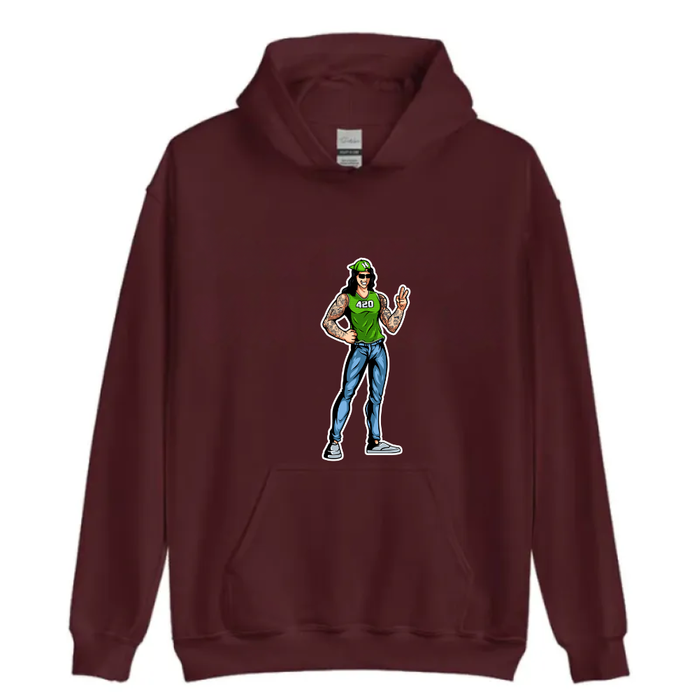 Nathanal Hemp Graphic Hoodie