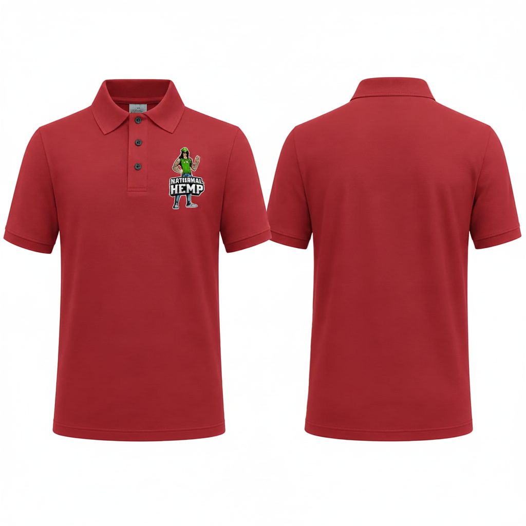 Nathanal Hemp Graphic Polo