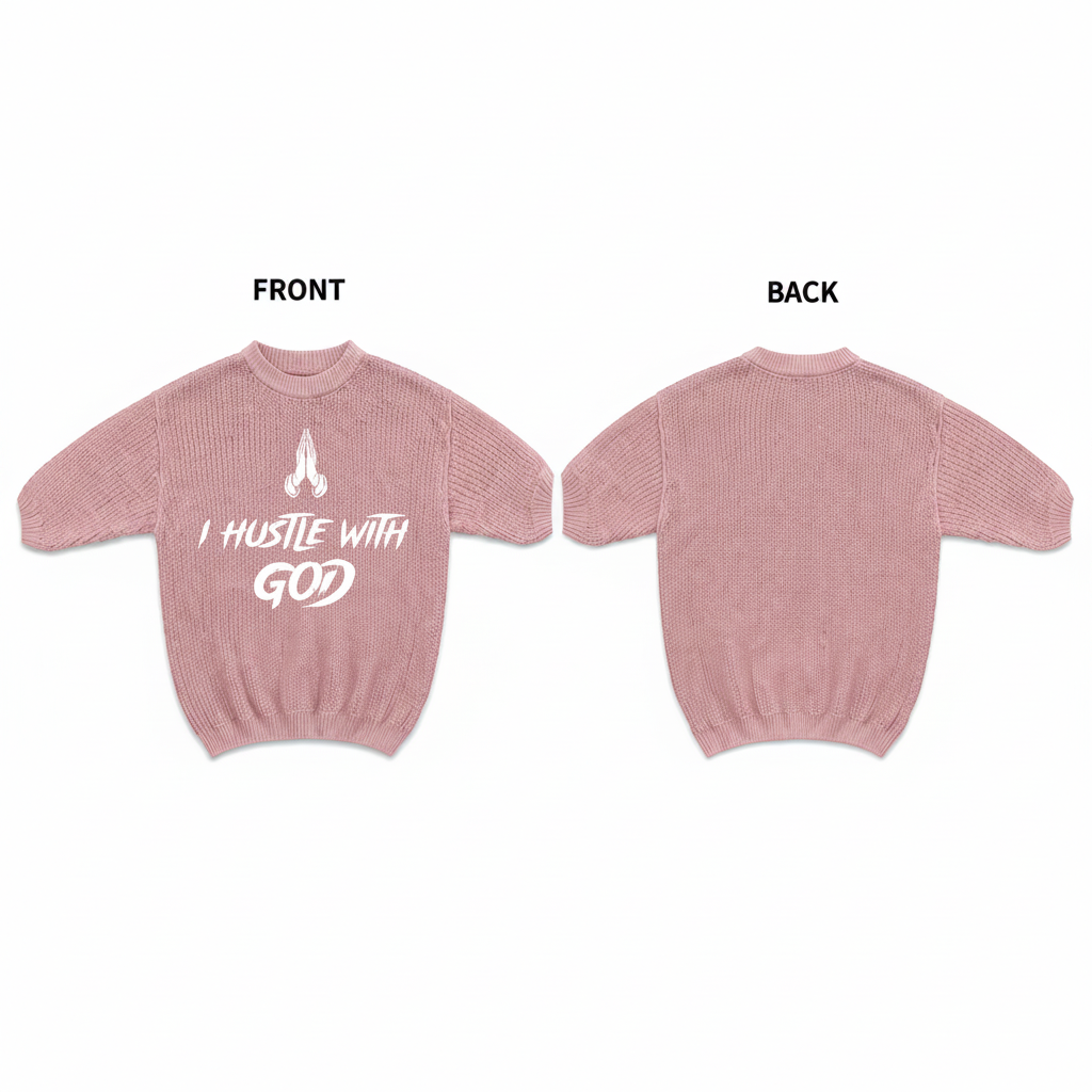 Hustle With God Knit Sweater