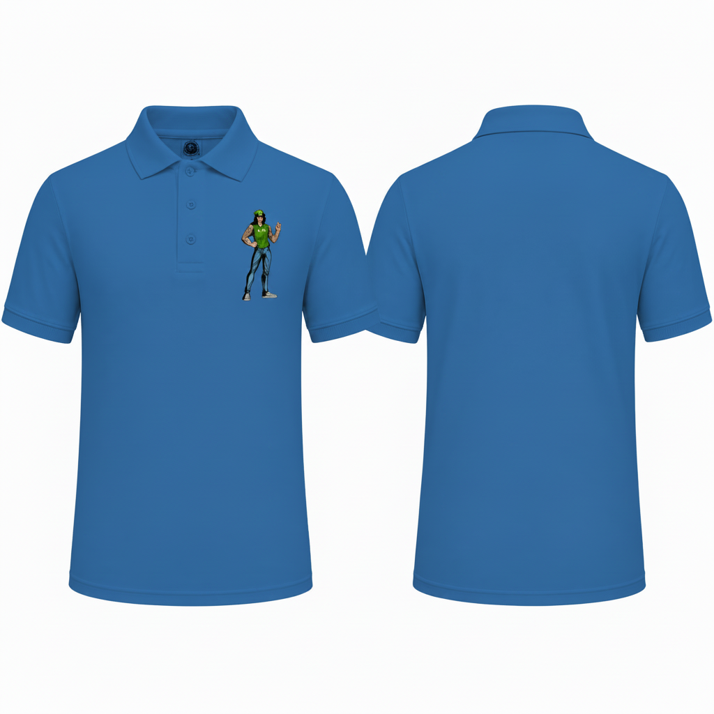 Nathanal Hemp Graphic Polo