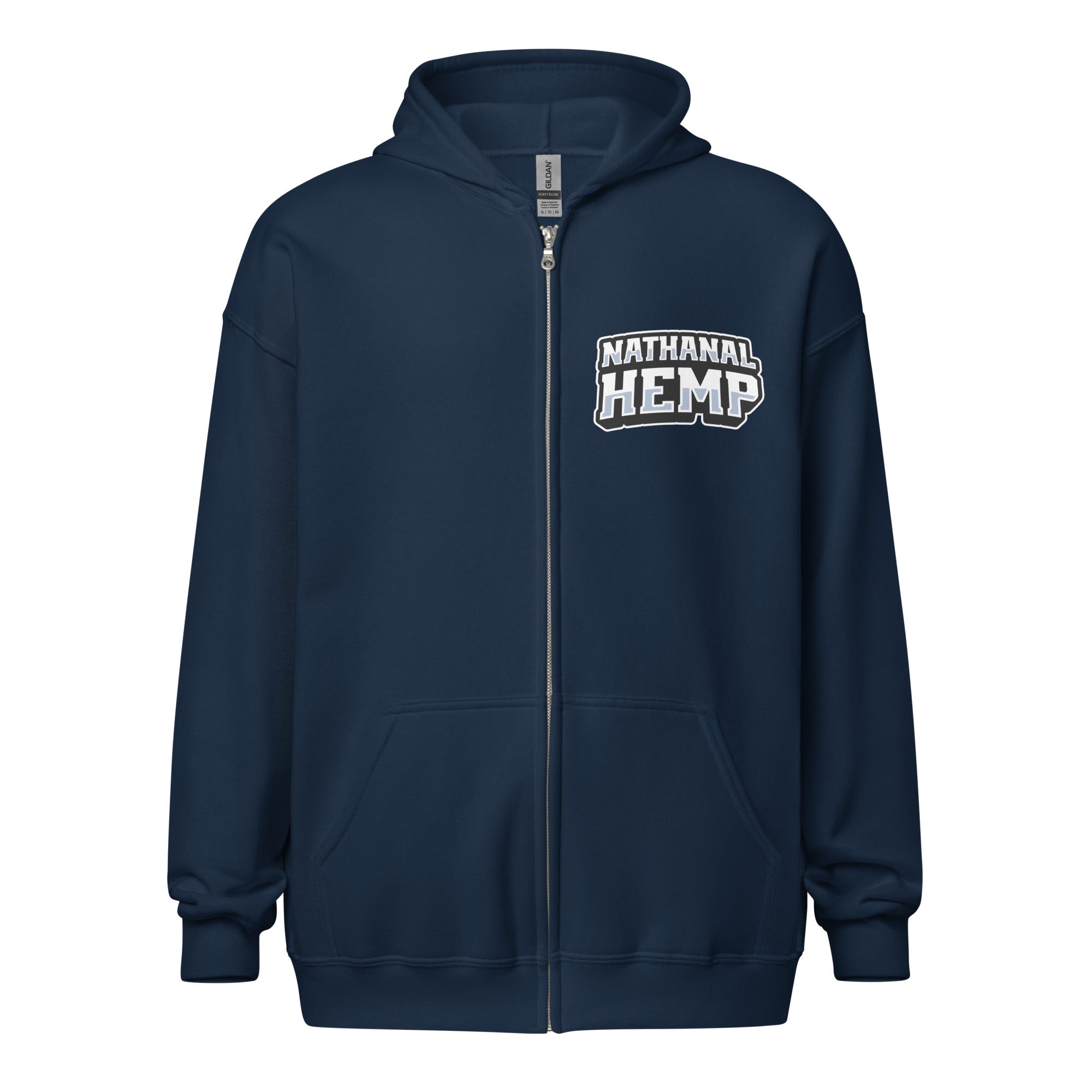 Nathanal Hemp Unisex heavy blend zip hoodie